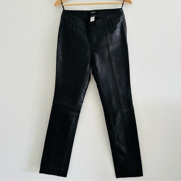 BODY by Victoria Secret Leather Pants The Christie Fit Sz 0 - Picture 6 of 8